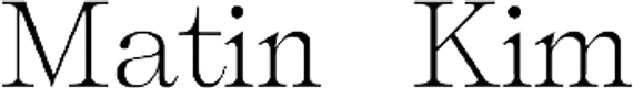 Matin Kim